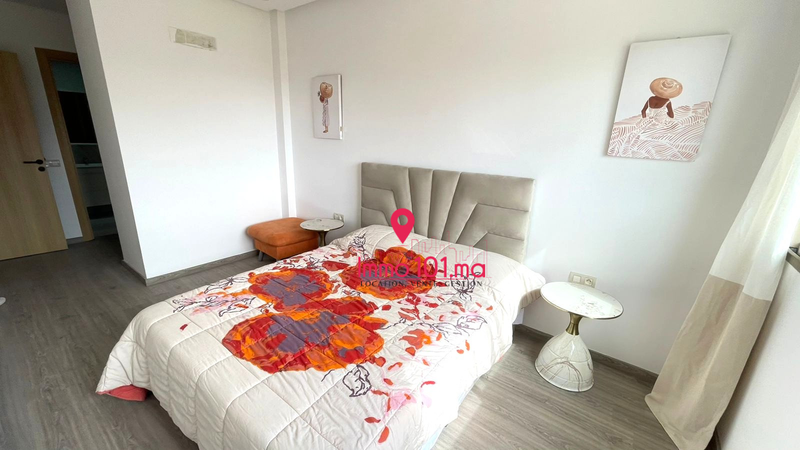 Location appartement avec vue sur mer à Harhoura ZLLAM2397